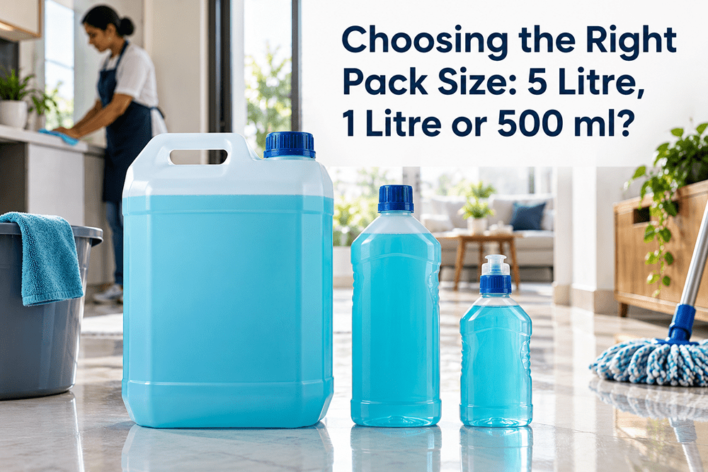 Choosing the Right Pack Size: 5 Litre, 1 Litre or 500 ml?