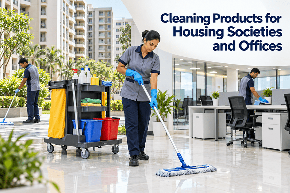 Cleaning Products for Housing Societies and Offices