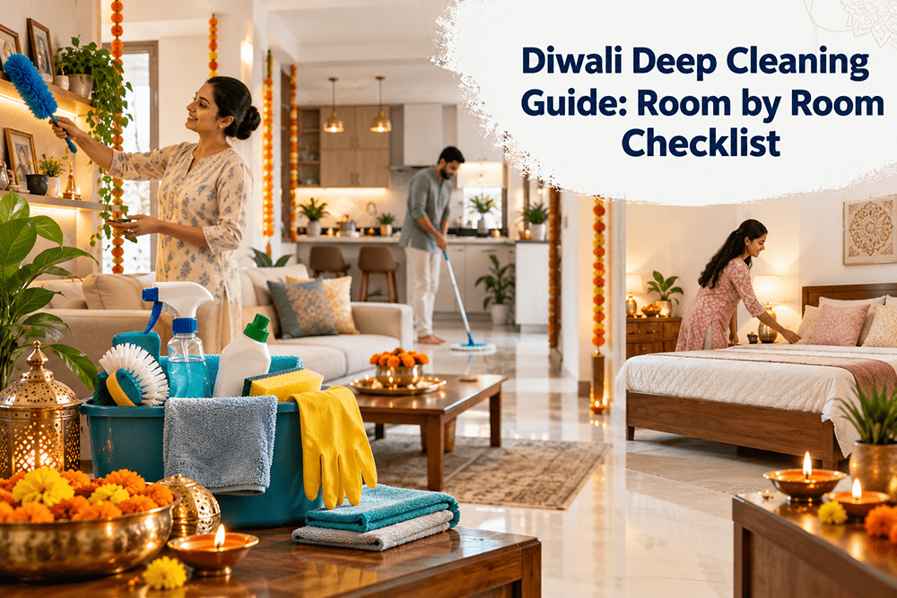 Diwali Deep Cleaning Guide: Room by Room Checklist