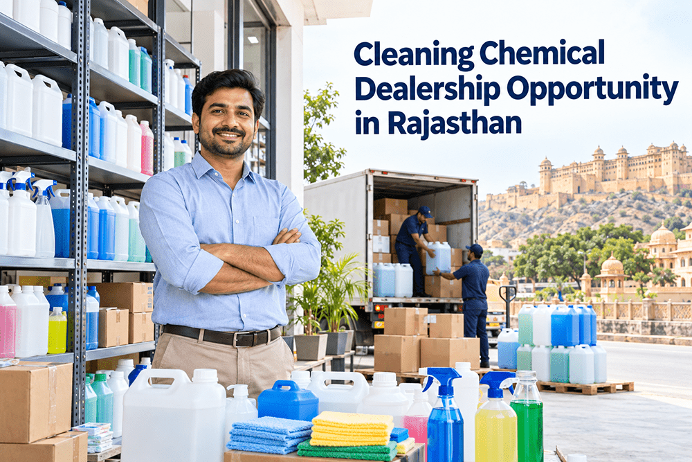 Cleaning Chemical Dealership Opportunity in Rajasthan