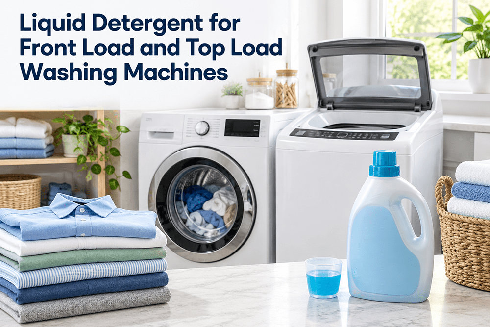 Liquid Detergent for Front Load and Top Load Washing Machines